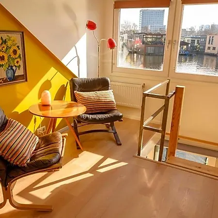 Botel Houseboat With Canalview And Free Bikes